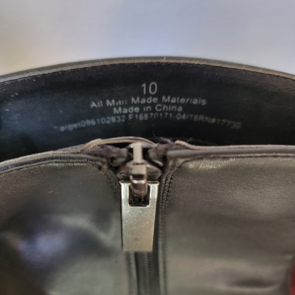 Merona Women's heeled two-tone booties - Picture 3 of 6